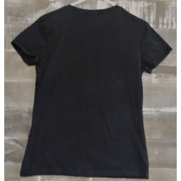 Gnome Elf Dwarf T-Shirt Women's Size M Instant Message Brand Black Short Sleeve - Picture 3 of 7